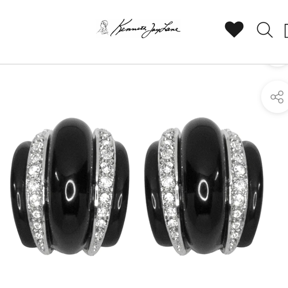 Kenneth Jay Lane Clip earrings - Picture 3 of 4